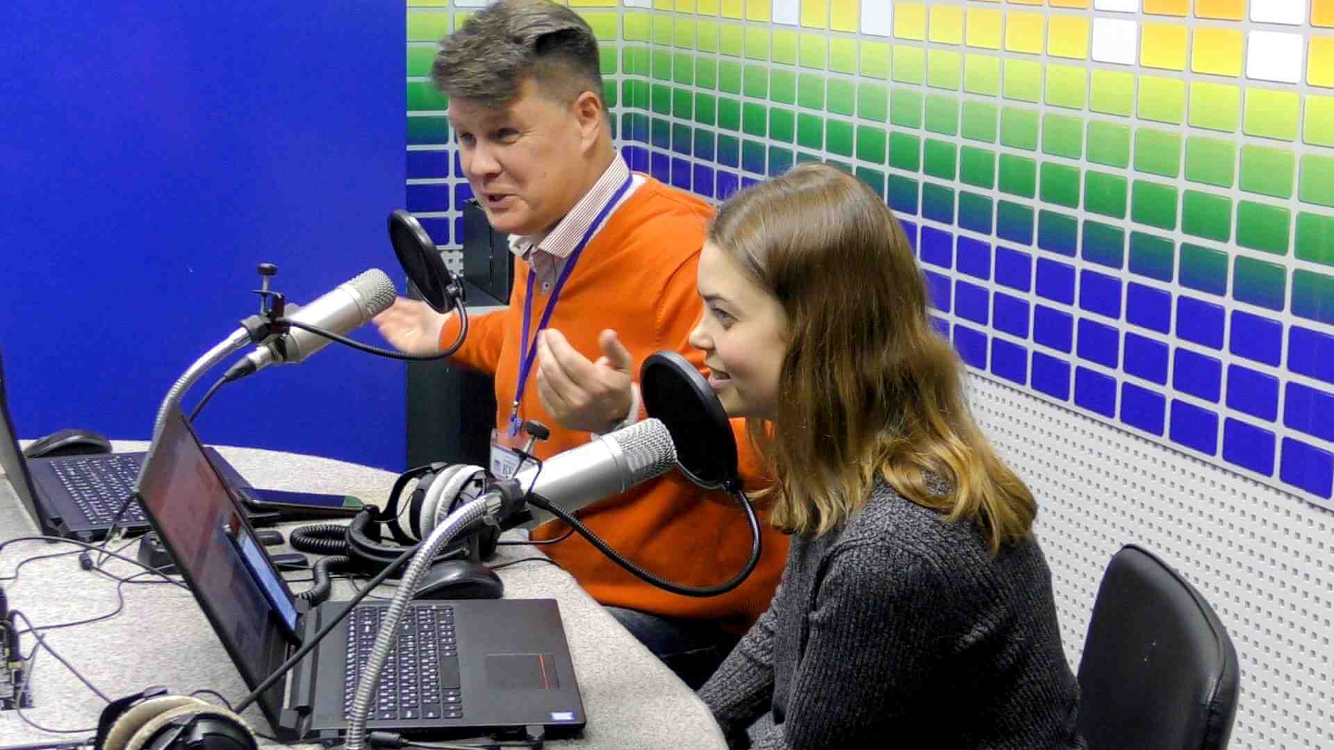 эфир радио Крым о студии "Улей" (Джанкой)