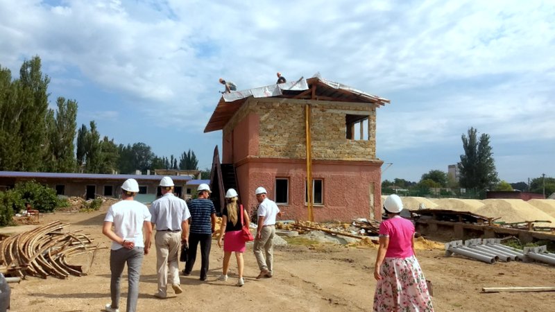 Реконструкция стадиона Авангард в г. Джанкое