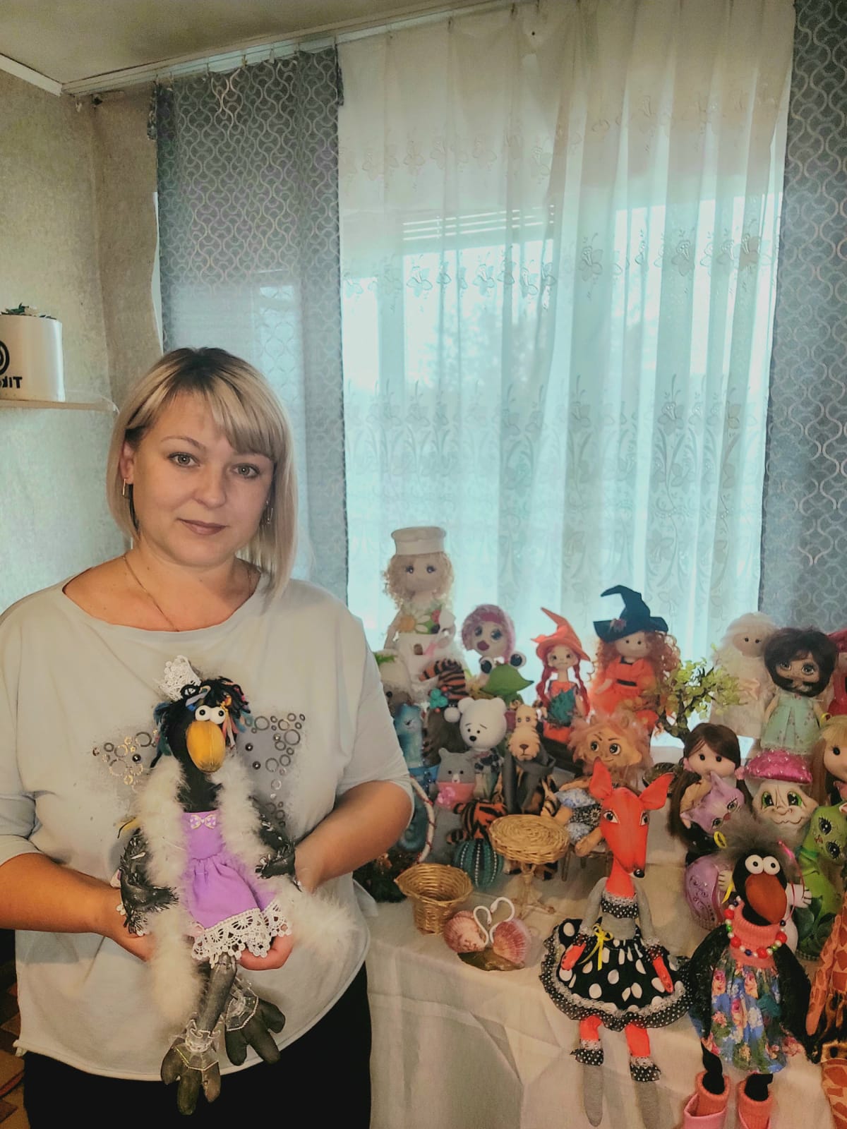 Ольга Ломакина из Джанкоя увлечена интерьерной игрушкой