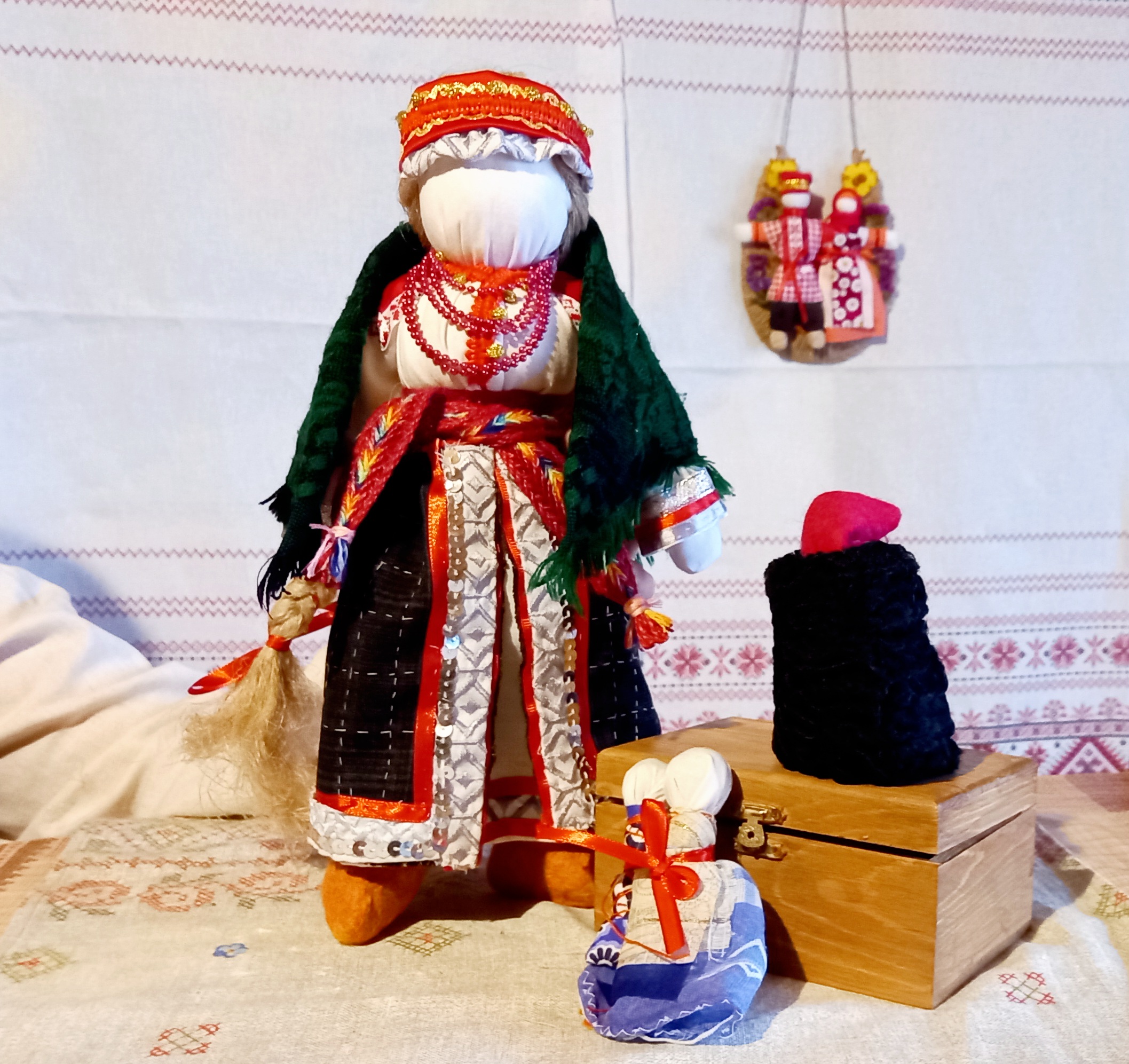 Джанкой в объективе "Русь мастеровая" высоко оценила Джанкой / 2023 Мазанская кукла невеста. Для конкурса Русь мастеровая